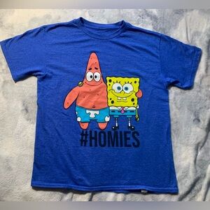 SpongeBob and Patrick #HOMIES T-shirt